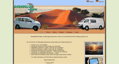 Desktop Screenshot of dornbuschcarhire.com